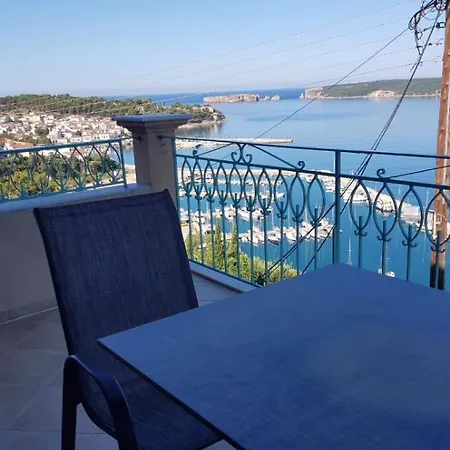 Olga & Danae With Panoramic View In Apartman